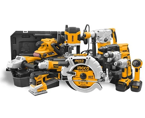 Assorted INGCO power tools
